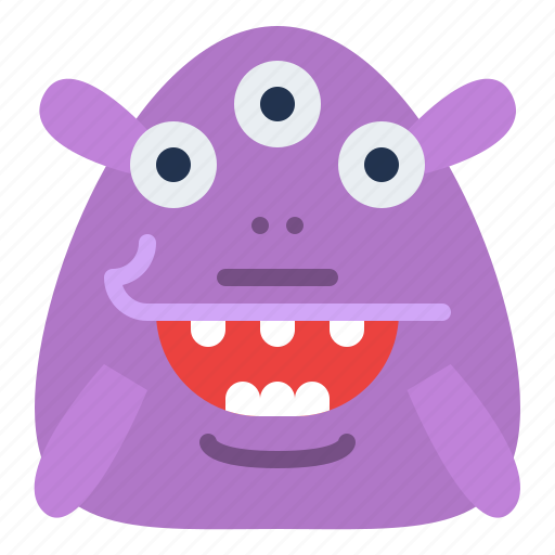 Monster, alien, devil, demon, character, cartoon icon - Download on Iconfinder