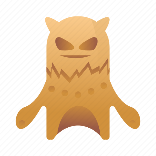 Beast, character, creature, cute, mascot, monster, sand icon - Download on Iconfinder