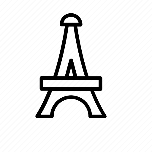 Attraction, building, eiffel, landmark, monument, tower, turistic icon - Download on Iconfinder