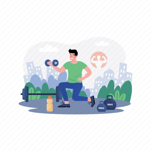 Clean, sporty, everyday, yoga, eating, lifestyle, activity illustration - Download on Iconfinder