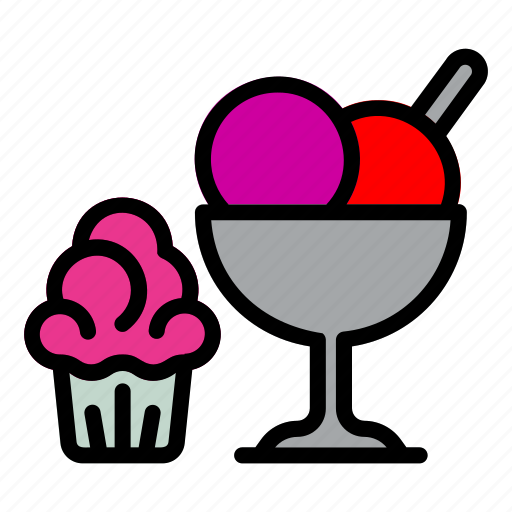 Cake, ice, cream, dessert, breakfast icon - Download on Iconfinder