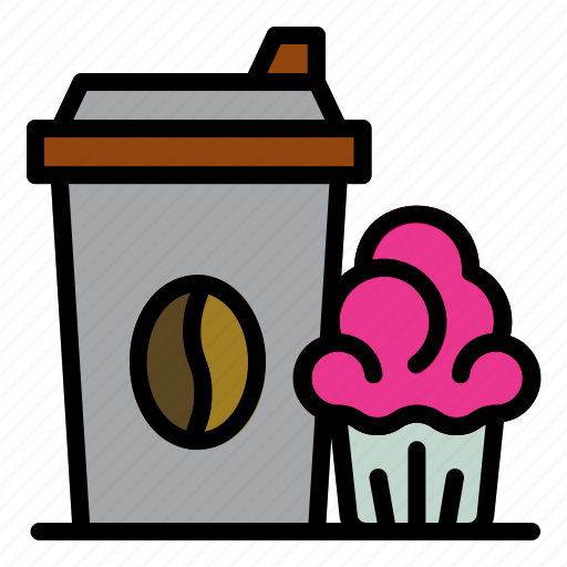 Coffee, pattiserie, food, brunch, breakfast icon - Download on Iconfinder