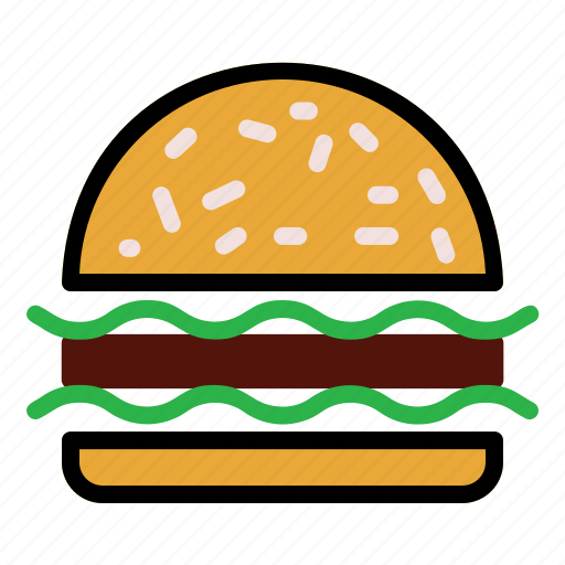 Hamburger, food, stall, junk, breakfast icon - Download on Iconfinder