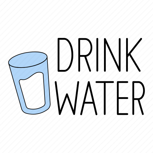 Drink, liquid, beverage, glass, water, sticker sticker - Download on Iconfinder