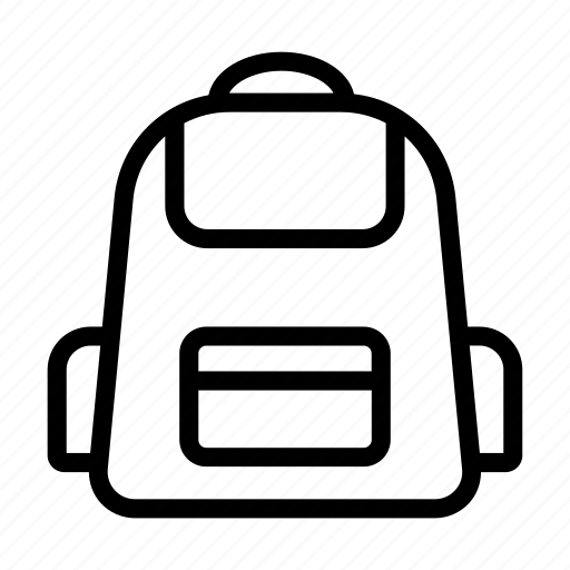 Bag, carry, backpack, school, morning icon - Download on Iconfinder