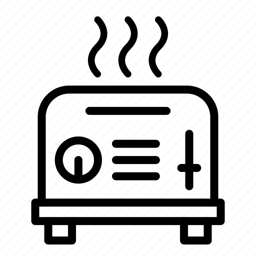 Toaster, food and restaurant, electronics, toast, breakfast icon - Download on Iconfinder