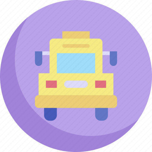 School, bus, transport, vehicle, transportation icon - Download on Iconfinder