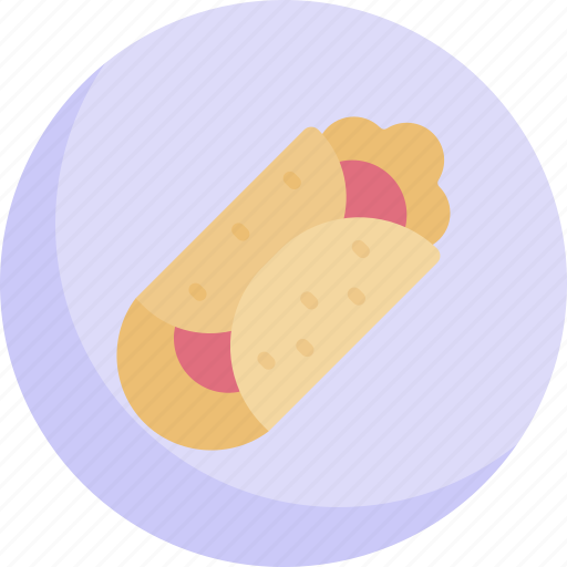 Breakfast, sandwich, wrap, nutrition, meal, food icon - Download on Iconfinder