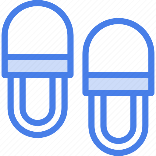 Slipper, footwear, sandals, flip, flops, sandal, flop icon - Download on Iconfinder