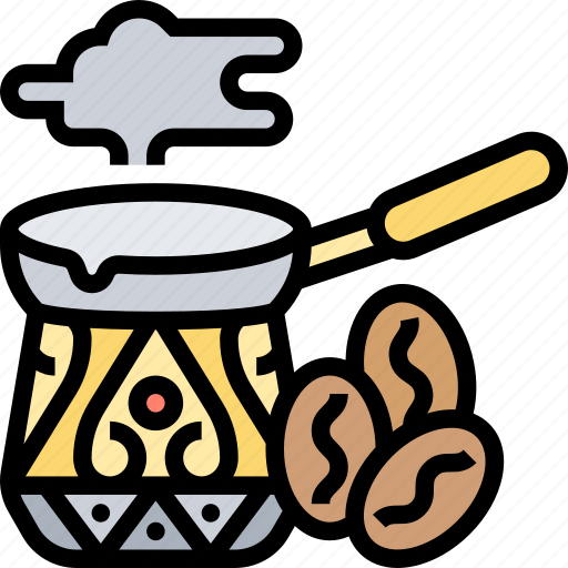 Cezve, coffee, pot, arabic, breakfast icon - Download on Iconfinder