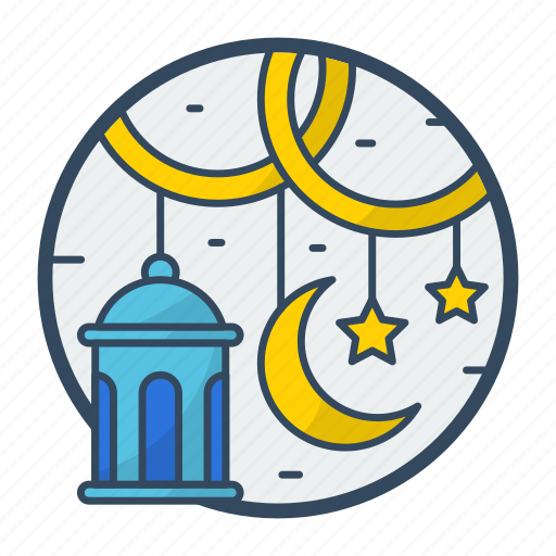 Lamp, star, moon, lights, illuminations, bulb icon - Download on Iconfinder