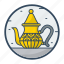 teapot, hot tea, kichenware, kettle, teakettle, kitchen tool 