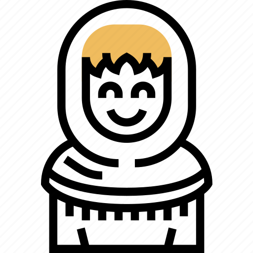 Woman, moroccan, muslim, traditional, costume icon - Download on Iconfinder