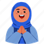 moslem, female, avatar, eid, mubarak, ramadan 