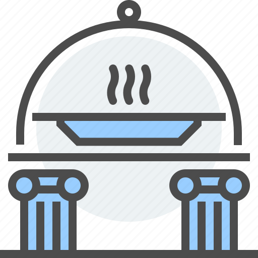 Column, cuisine, culture, food, greek, kitchen, stun icon - Download on Iconfinder