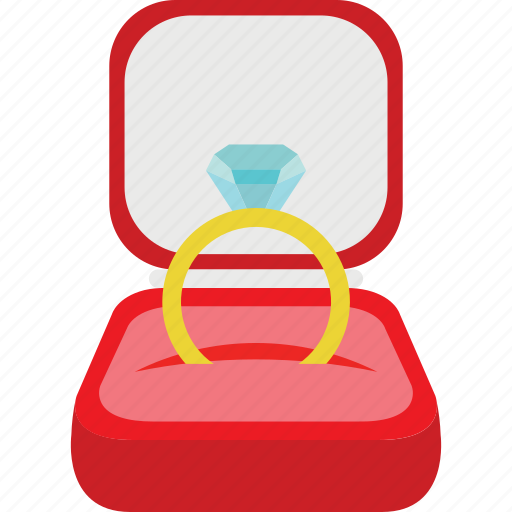 Ring, box, ring box, mother day icon - Download on Iconfinder