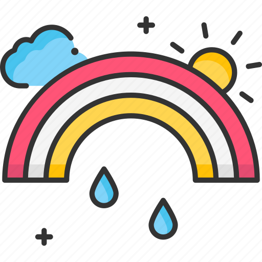Climate, nature, rainbow icon - Download on Iconfinder