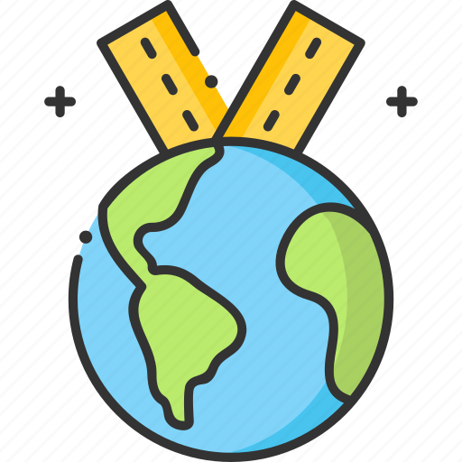 Earth, ecology, medal, planet earth icon - Download on Iconfinder