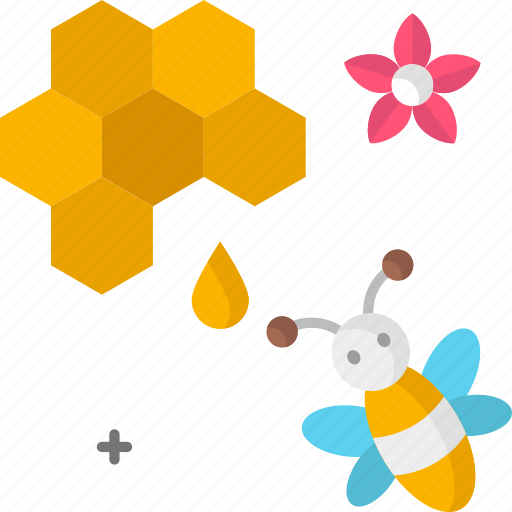 Bee, bees, honey, honeycomb, organic icon - Download on Iconfinder