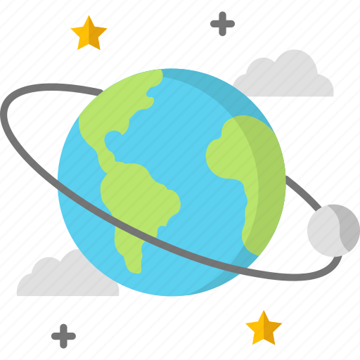 Astronomy, earth, geography, global, moon, planet earth icon - Download on Iconfinder