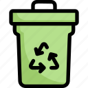 earth day, ecology, environment, mother, nature, recycle bin, trash bin