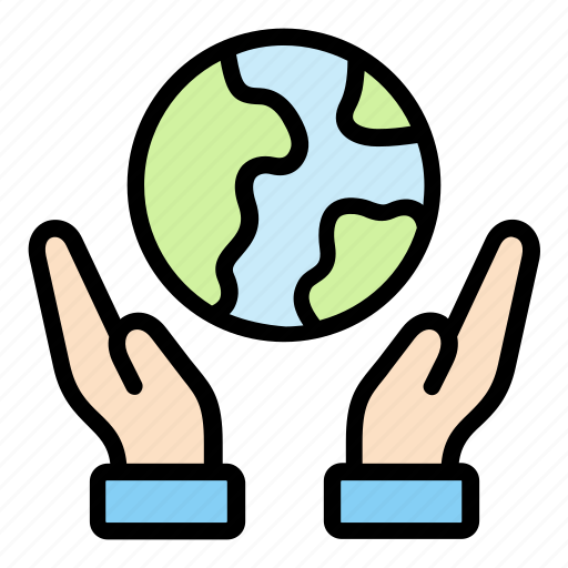 Mother earth day, hand, earth, globe icon - Download on Iconfinder