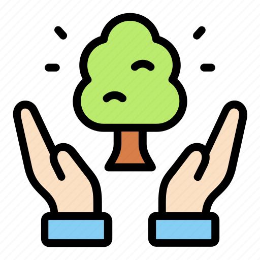 Ecology, hand, nature, tree, environment icon - Download on Iconfinder