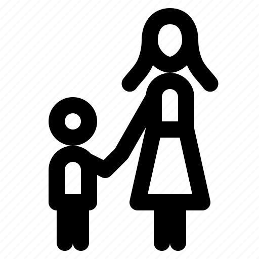 Child, children, mother, child care icon - Download on Iconfinder
