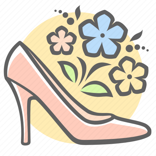 Fashion, flowers, mother's day, shoes, slipper icon - Download on Iconfinder