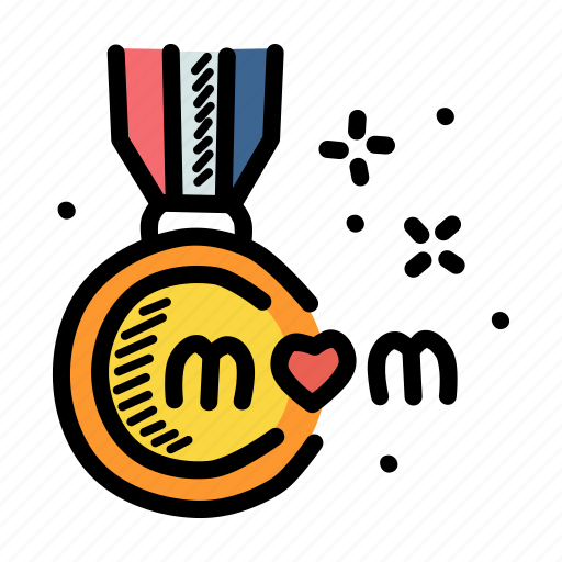 Day, medal, mom, mothers icon - Download on Iconfinder
