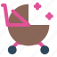 baby, baby trolley, cart, cute, mother&#x27;s day, trolley 