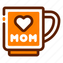 mug, love, mom, mother, cup
