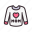 mother, mom, happy, love, clothes, dress 