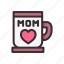mother, mom, happy, love, cup, mothers, day 