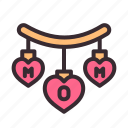 mother, mom, happy, love, decoration, lamp