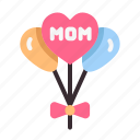 mother, mom, happy, love, balloon, mothers
