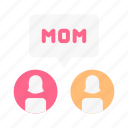 mother, mom, happy, love, chat, talk