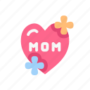 mother, mom, happy, love, greeting, flower