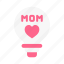 mother, mom, happy, love, idea, bulb, creative 
