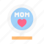 mother, mom, happy, love, mirror 