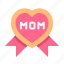 mother, mom, happy, love, ribbon, mothers 