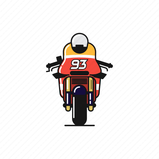 Bike, fast, honda, marc marquez, motogp, race, repsol icon - Download on Iconfinder