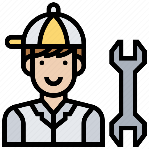 Engineer, maintenance, repair, service, technician icon - Download on Iconfinder