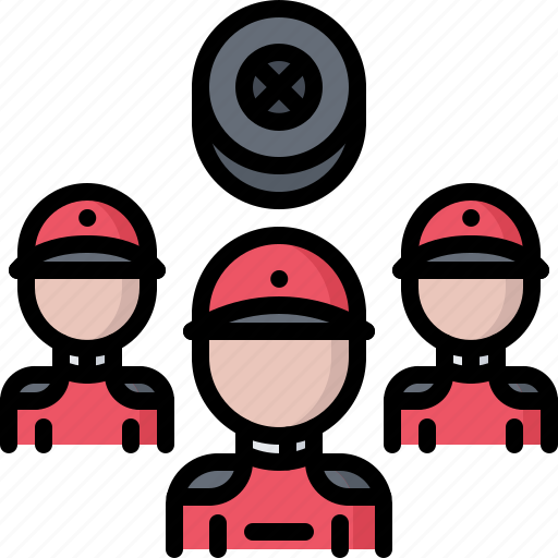 Group, motor, people, race, racing, sports, team icon - Download on Iconfinder