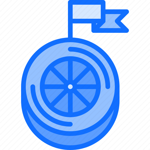 Flag, motor, race, racing, sports, wheel, win icon - Download on Iconfinder