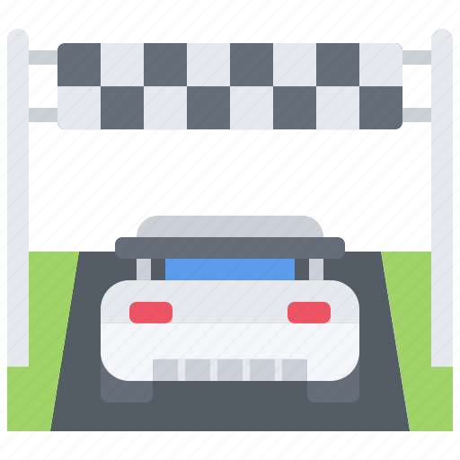 Car, finish, motor, race, racing, sports icon - Download on Iconfinder