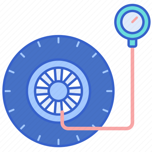 Tire, pressure, wheel icon - Download on Iconfinder