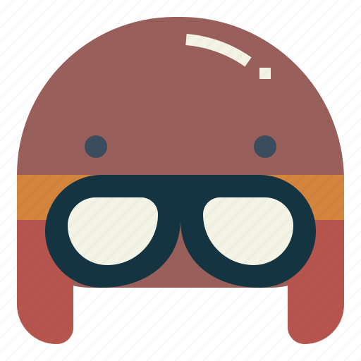 Biker, goggle, hat, helmet, protection icon - Download on Iconfinder