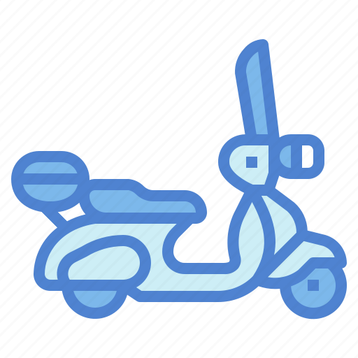 Motobike, motorcycle, scooter, vaspa, vehicle icon - Download on Iconfinder