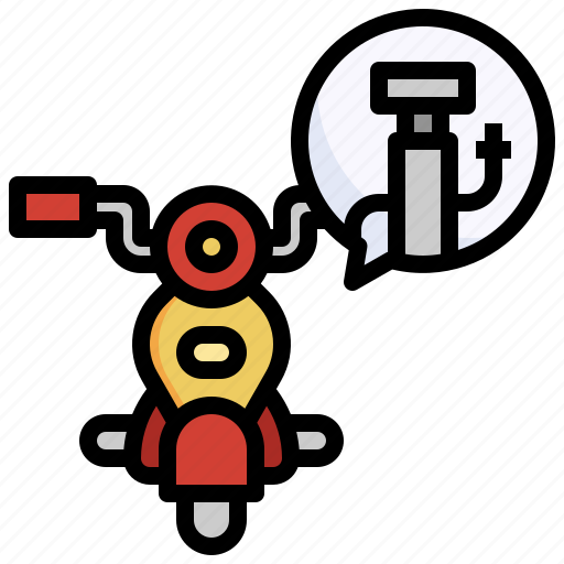 Air, pump, tire, pressure, transportation, motorcycle, motorbike icon - Download on Iconfinder